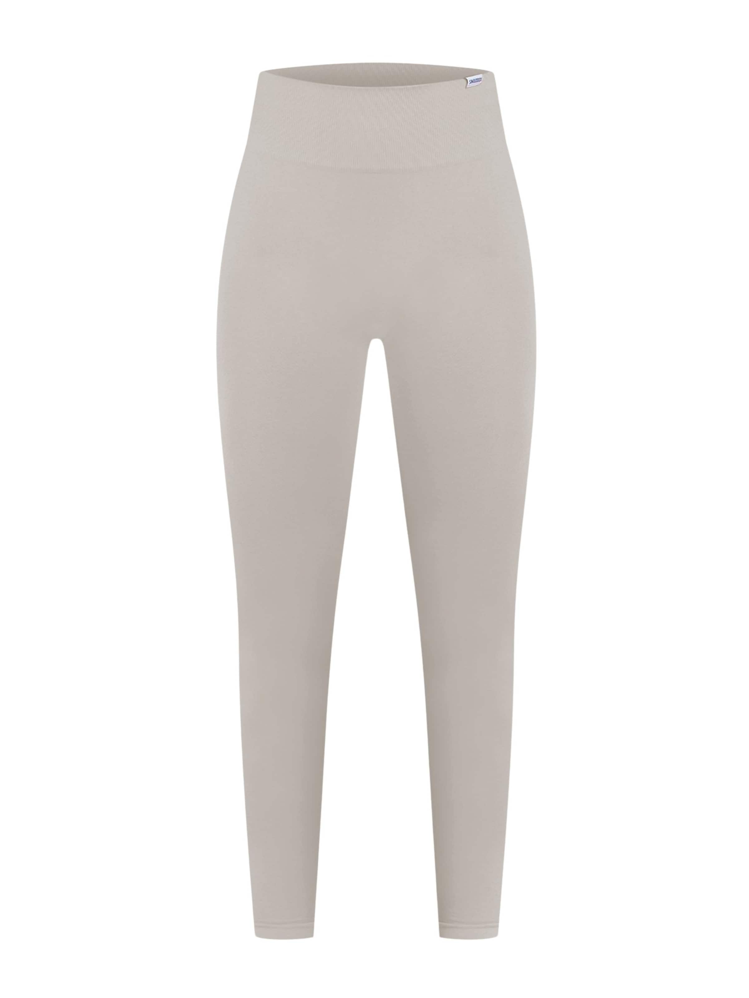 Smilodox Skinny Leggings in Grey: front