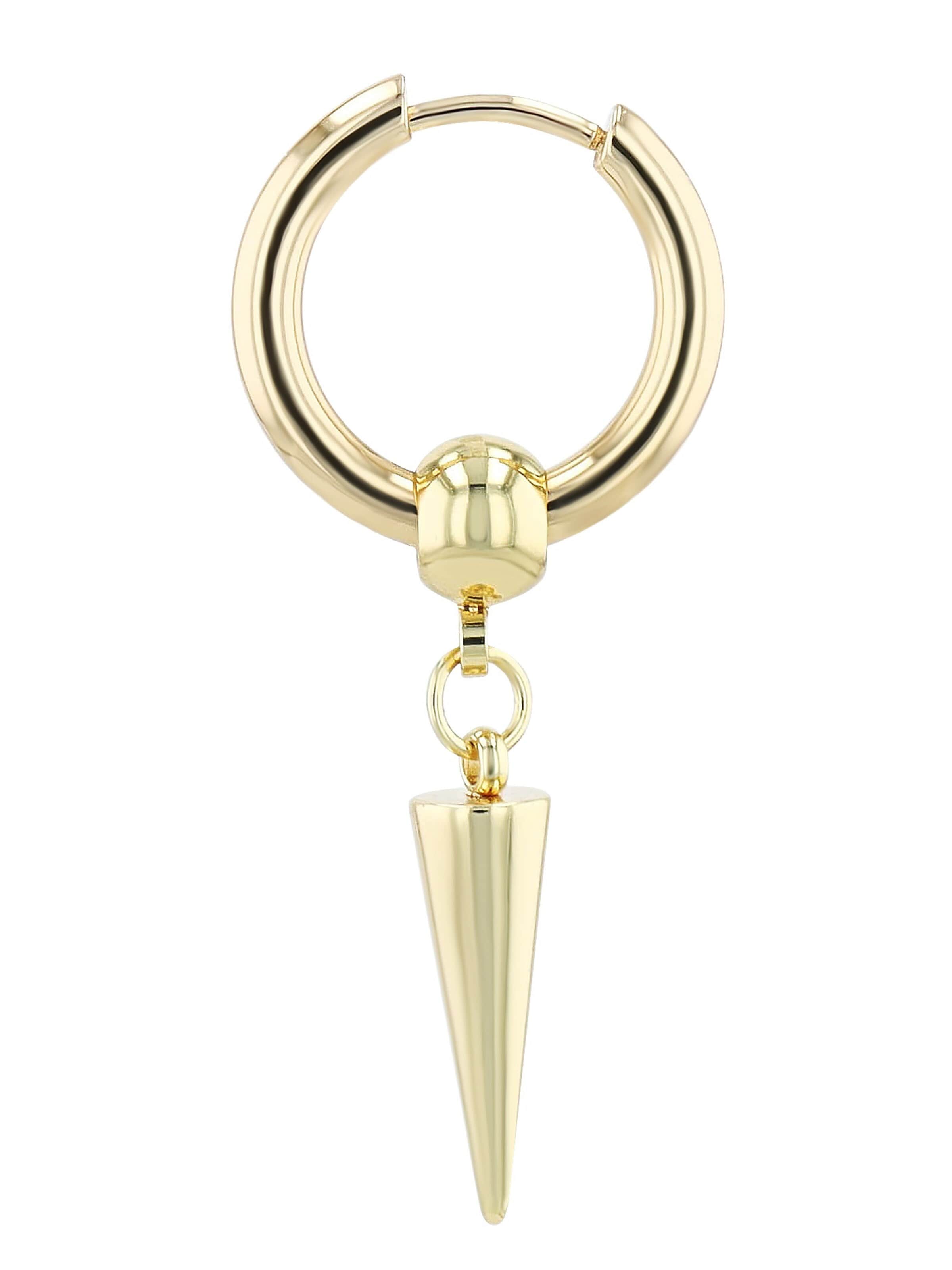 Akzent Ohrringe 'Mewtwo, langlebig'‌‌‌‌‌‌‌‌ in Gold
