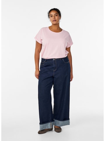 Zizzi - Camisa 'Mkatja' em rosa