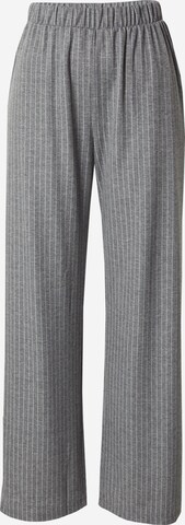 PIECES Loose fit Pants 'MYLA' in Grey: front