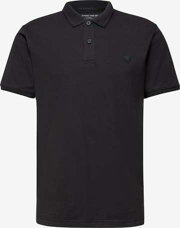 Street One MEN Poloshirt in Schwarz: Vorderseite