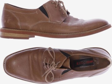 LLOYD Flats & Loafers in 42 in Brown: front