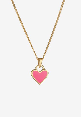 ELLI Jewelry 'Herz' in Pink