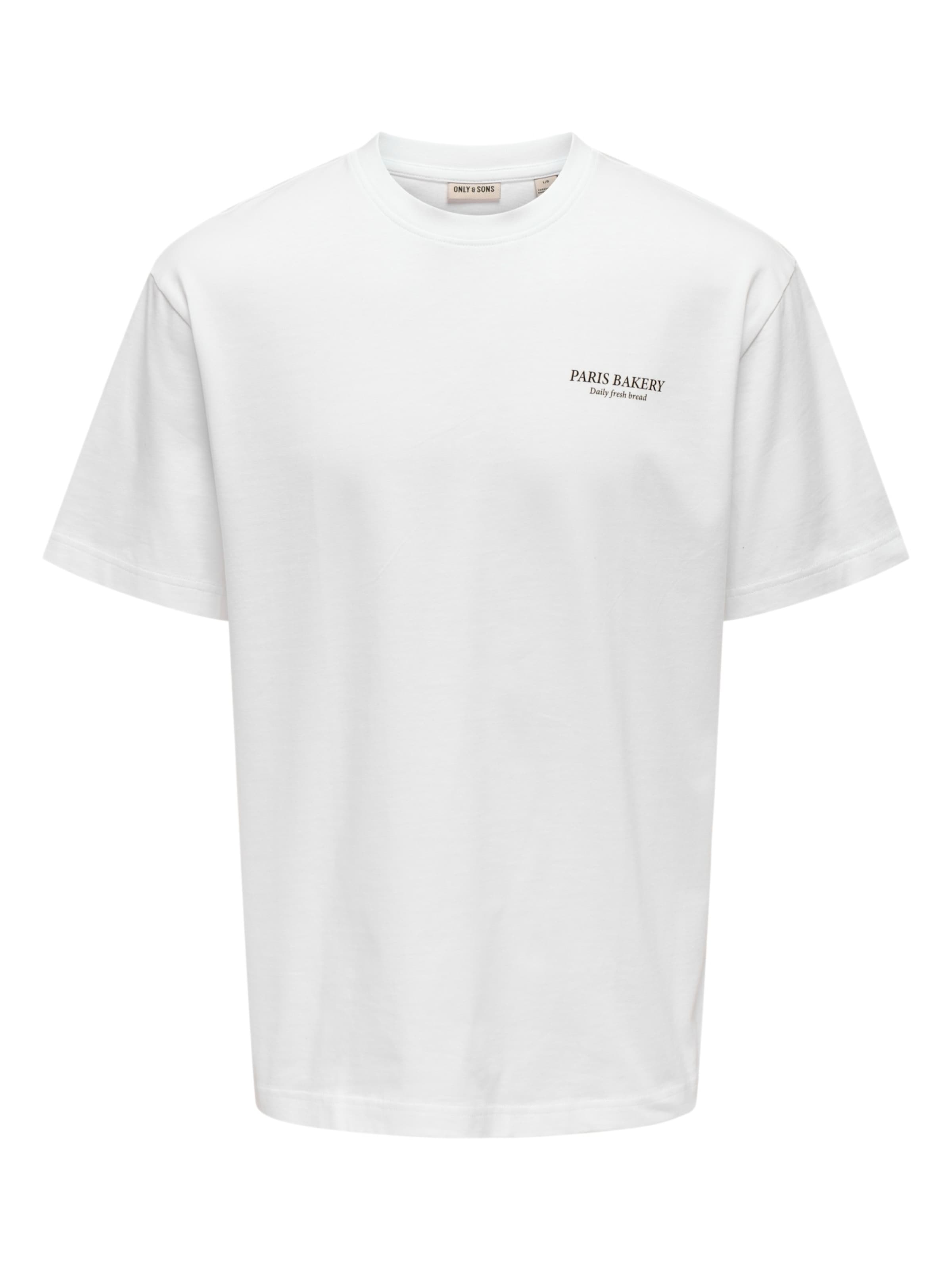 Only & Sons Футболка 'Fred Eiffel' в Смешанный / Белый, Обзор товара