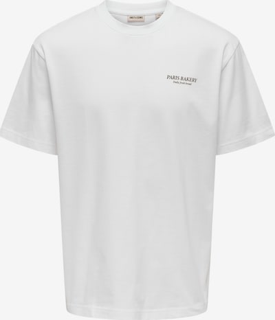 Marškinėliai 'Fred Eiffel' iš Only & Sons, spalva – mišrios spalvos / balta, Prekių apžvalga