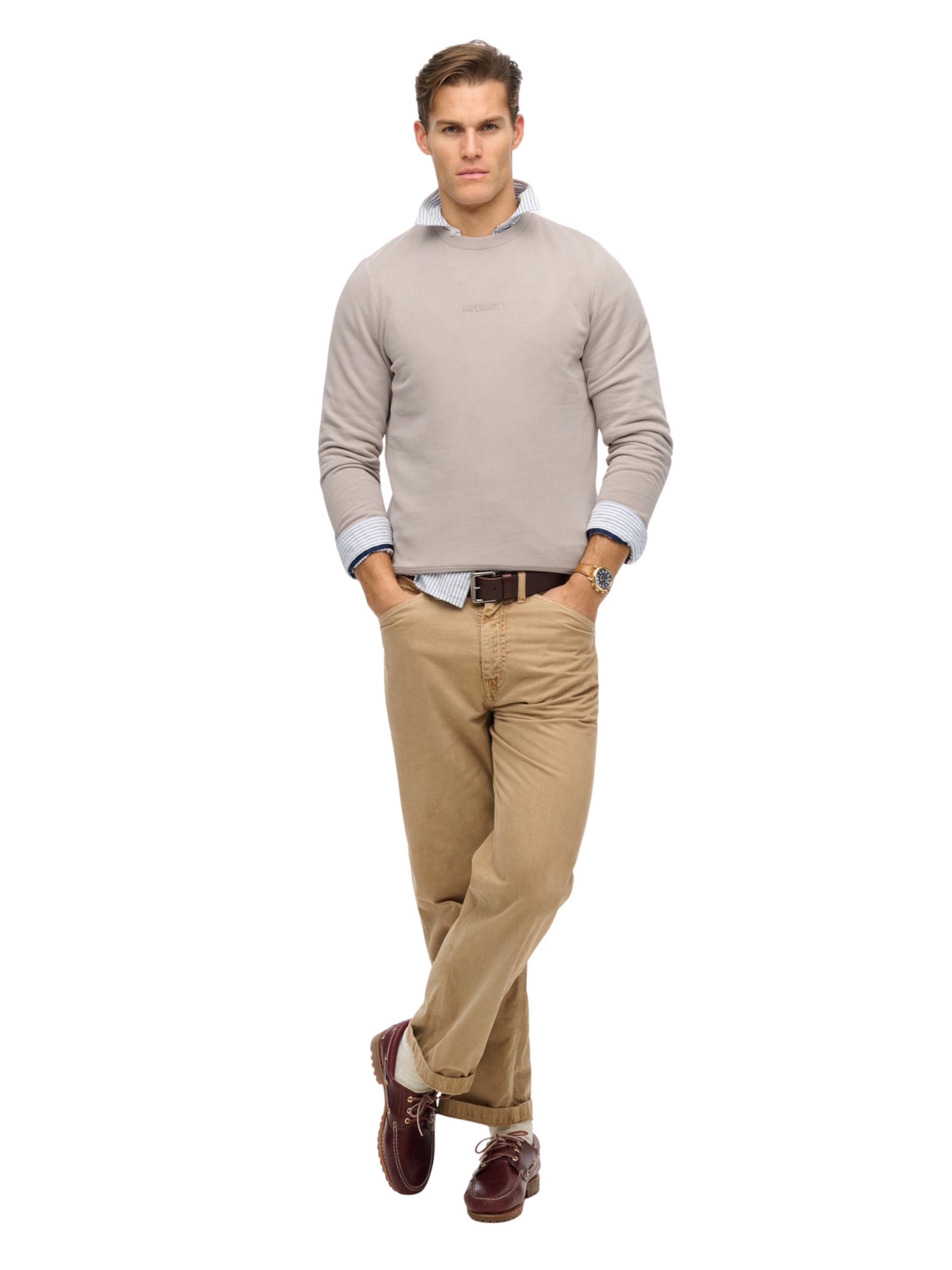 Superdry Sweatshirt in Beige