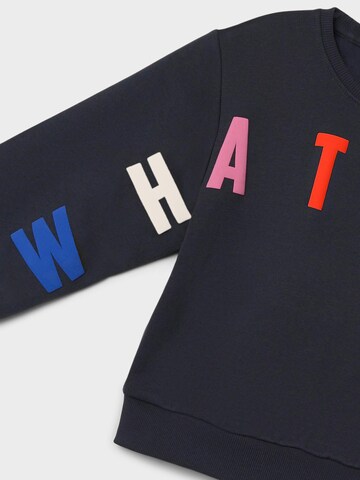 NAME IT Sweatshirt 'Lilje' in Blau