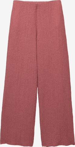 Pantalon Pull&Bear en rouge : devant