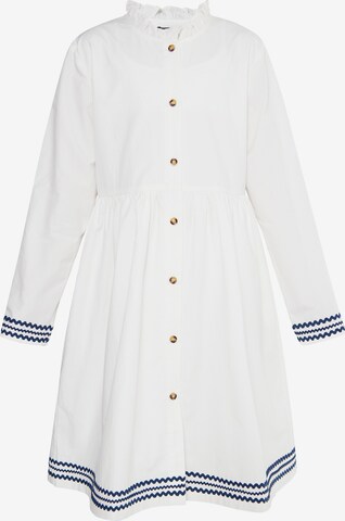 Robe DreiMaster Vintage en blanc : devant