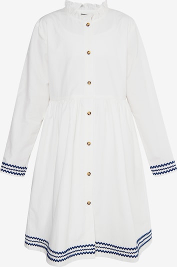 DreiMaster Vintage Φόρεμα σε σκούρο μπλε / λευκό, Άποψη προϊόντος