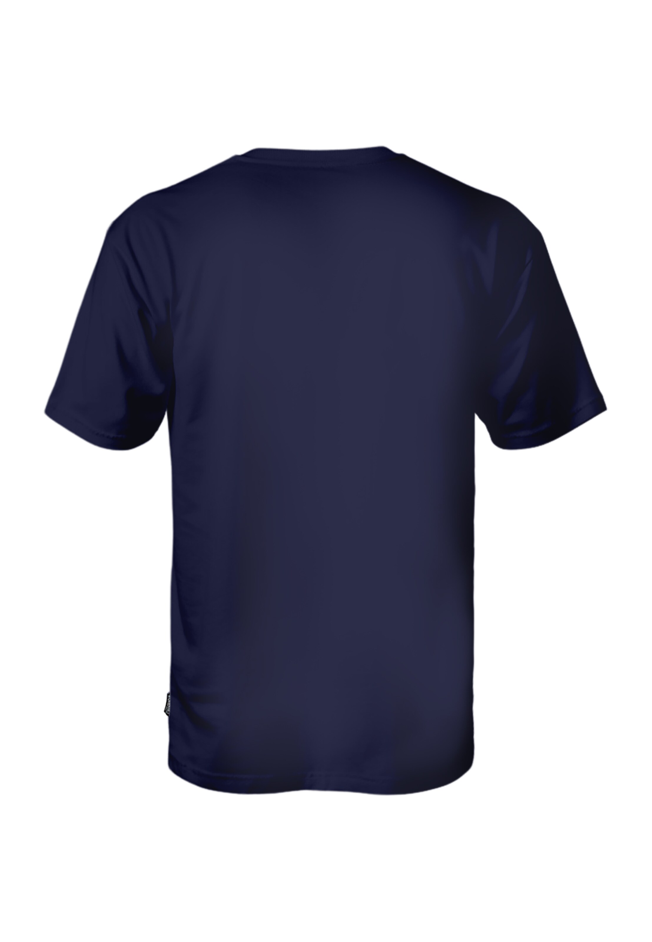 Oldskull T-Shirt 'Samurai' in Blau