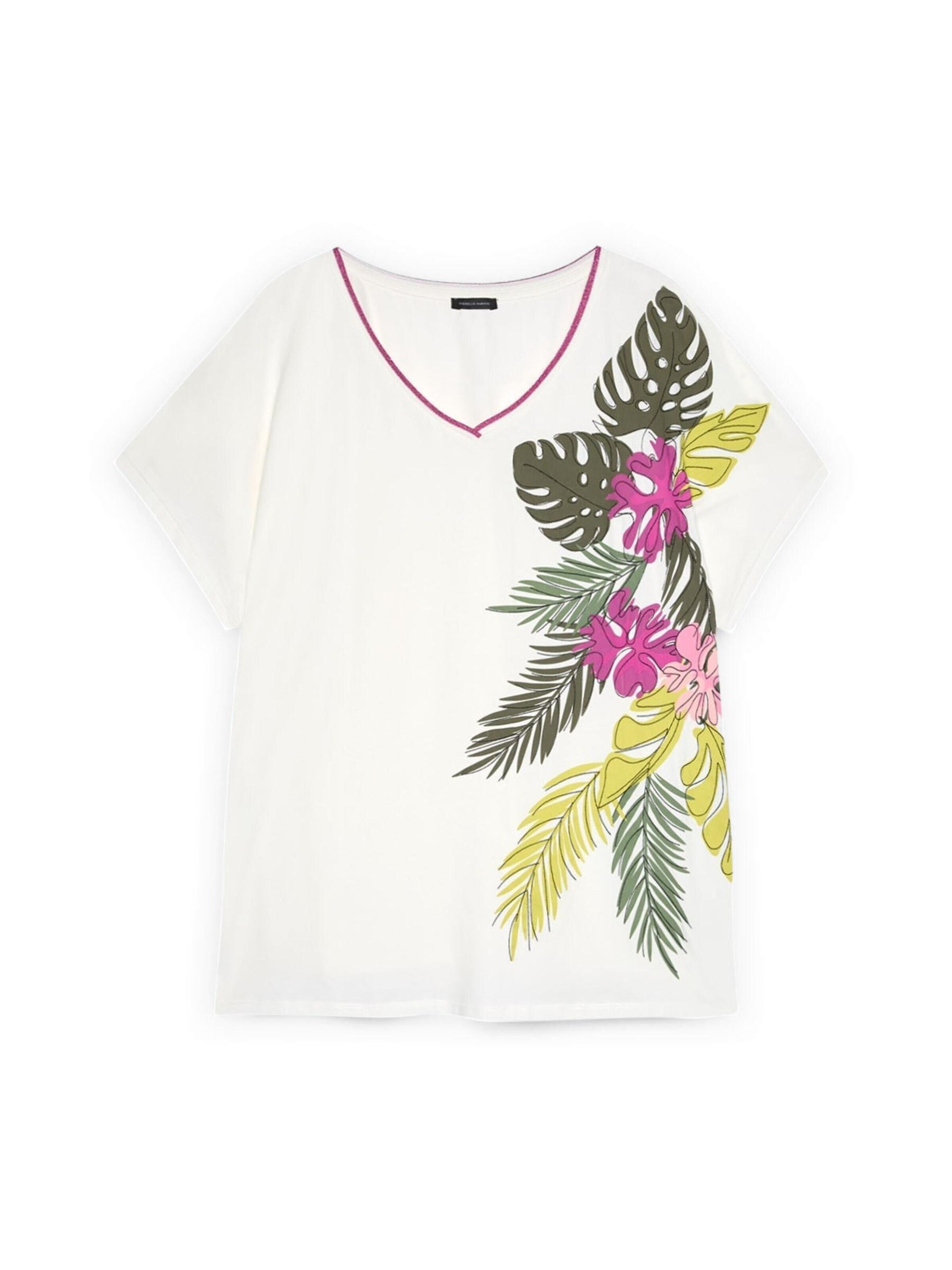 Fiorella Rubino - Camiseta en blanco: frente