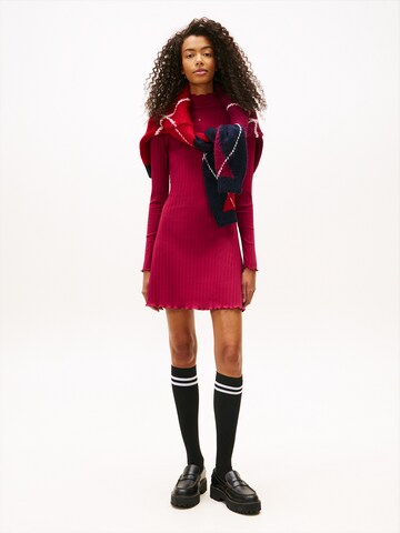 Tommy Jeans Dress in Purple: front