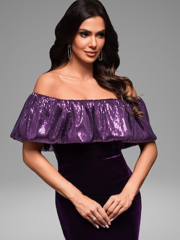 Ombre Abendkleid‌‌‌‌‌‌‌‌‌‌ in Lila