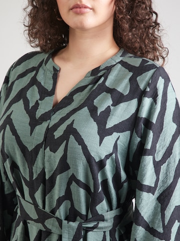 ONLY Carmakoma Dress 'CARBERIET' in Green