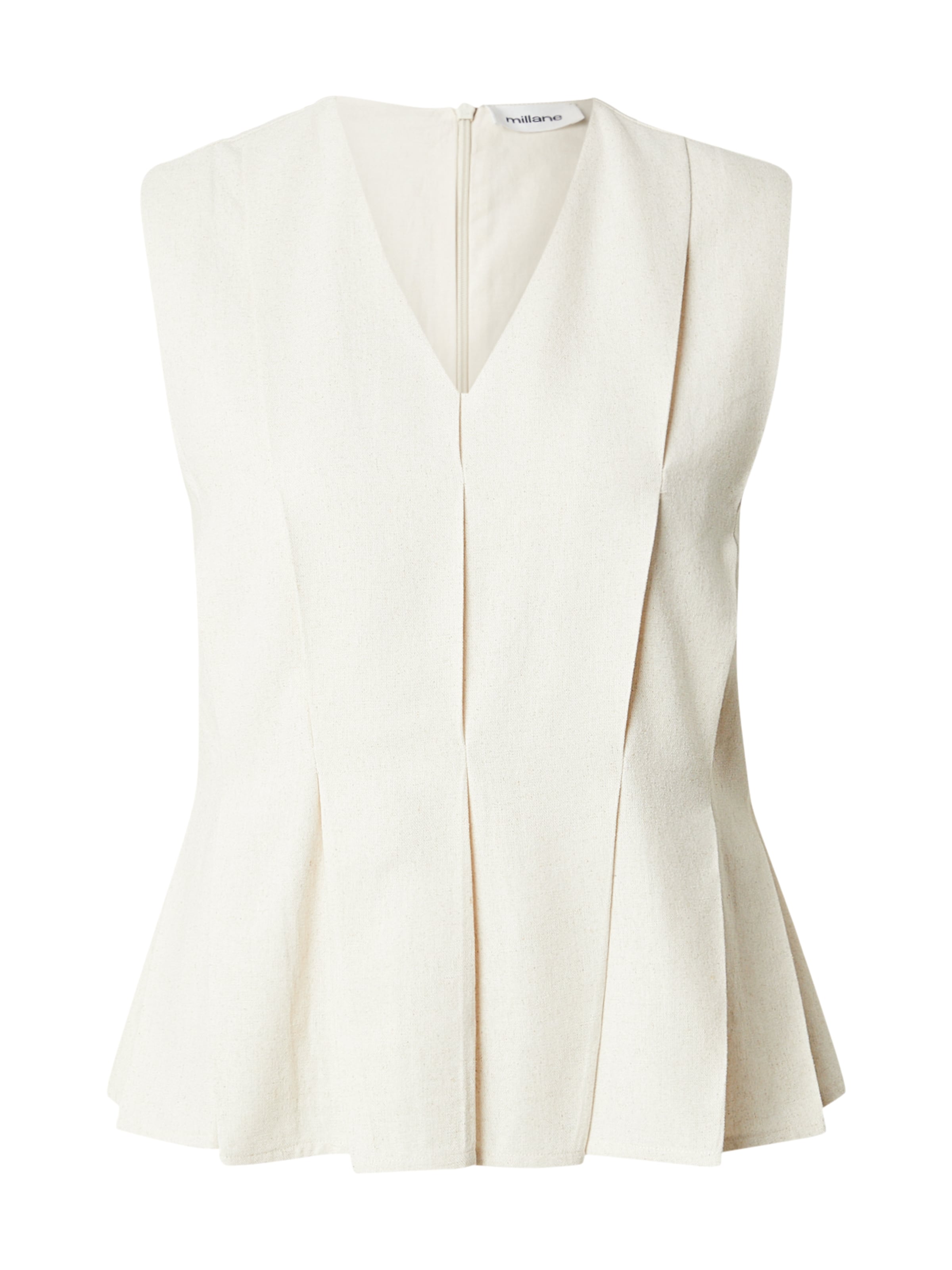 millane Top em bege, Vista do artigo