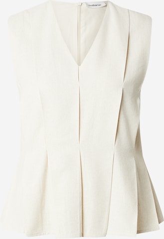 smėlio millane Palaidinė be rankovių: priekis