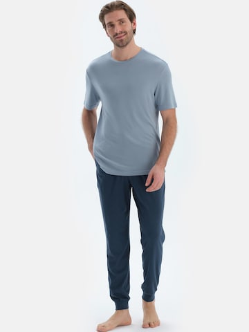 Dagi - Pantalón de pijama en azul: frente
