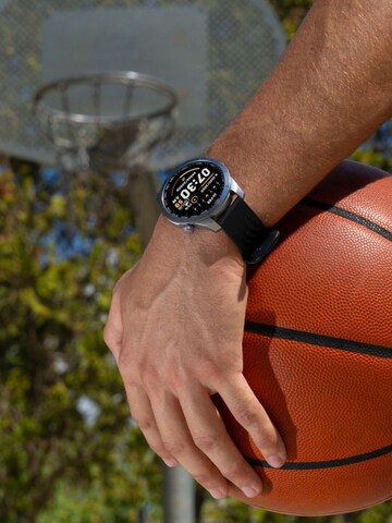 Montre digitale 'Smartwatch Smartime Paso X' Lotus en noir