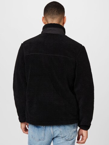 Vintage Industries Fleece Jacket 'Kodi' in Black