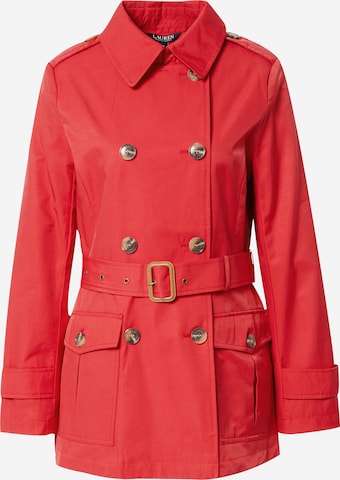 Manteau mi-saison Lauren Ralph Lauren en rouge : devant