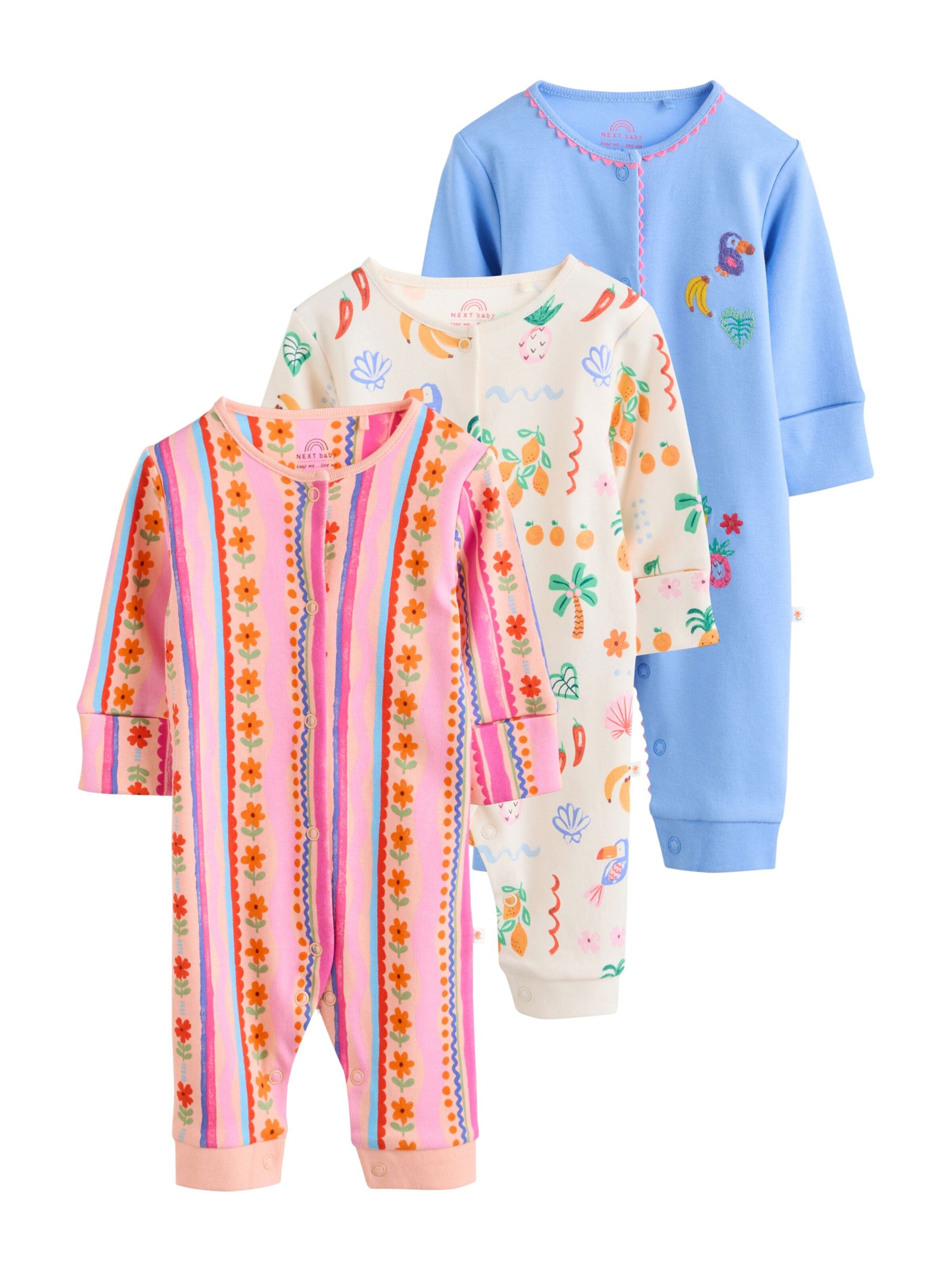 Next Schlafanzug in Mischfarben: Vorderseite