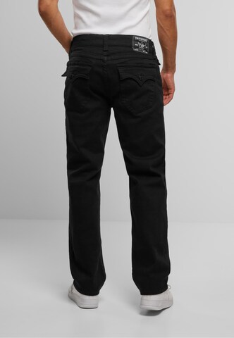True Religion Flared Jeans 'Ricky' in Schwarz