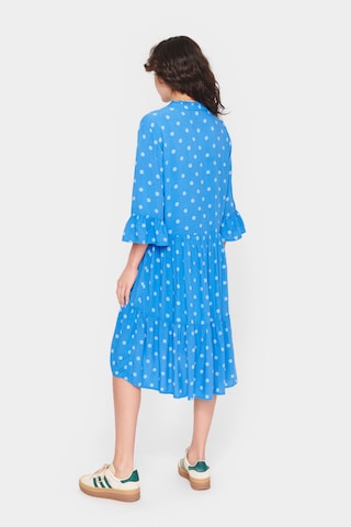 SAINT TROPEZ Shirt Dress 'Eda' in Blue