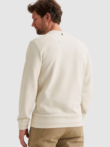 PME Legend - Sudadera 'PME LEGEND - Sweatshirt with artwork and ribbed collar' en beige