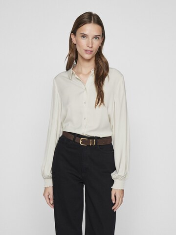VILA Blouse in Grijs: voorkant