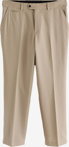 Next Плиссированные брюки 'Motion Flex' в Бежевый: спереди