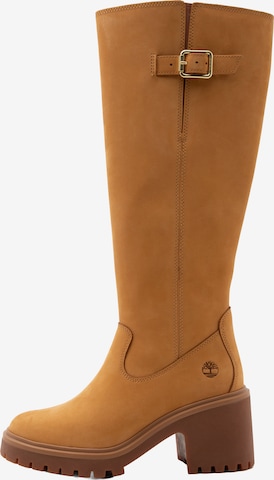 Bottes TIMBERLAND en beige : devant