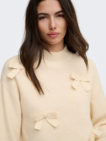 ONLY - Jersey 'LISA' en beige