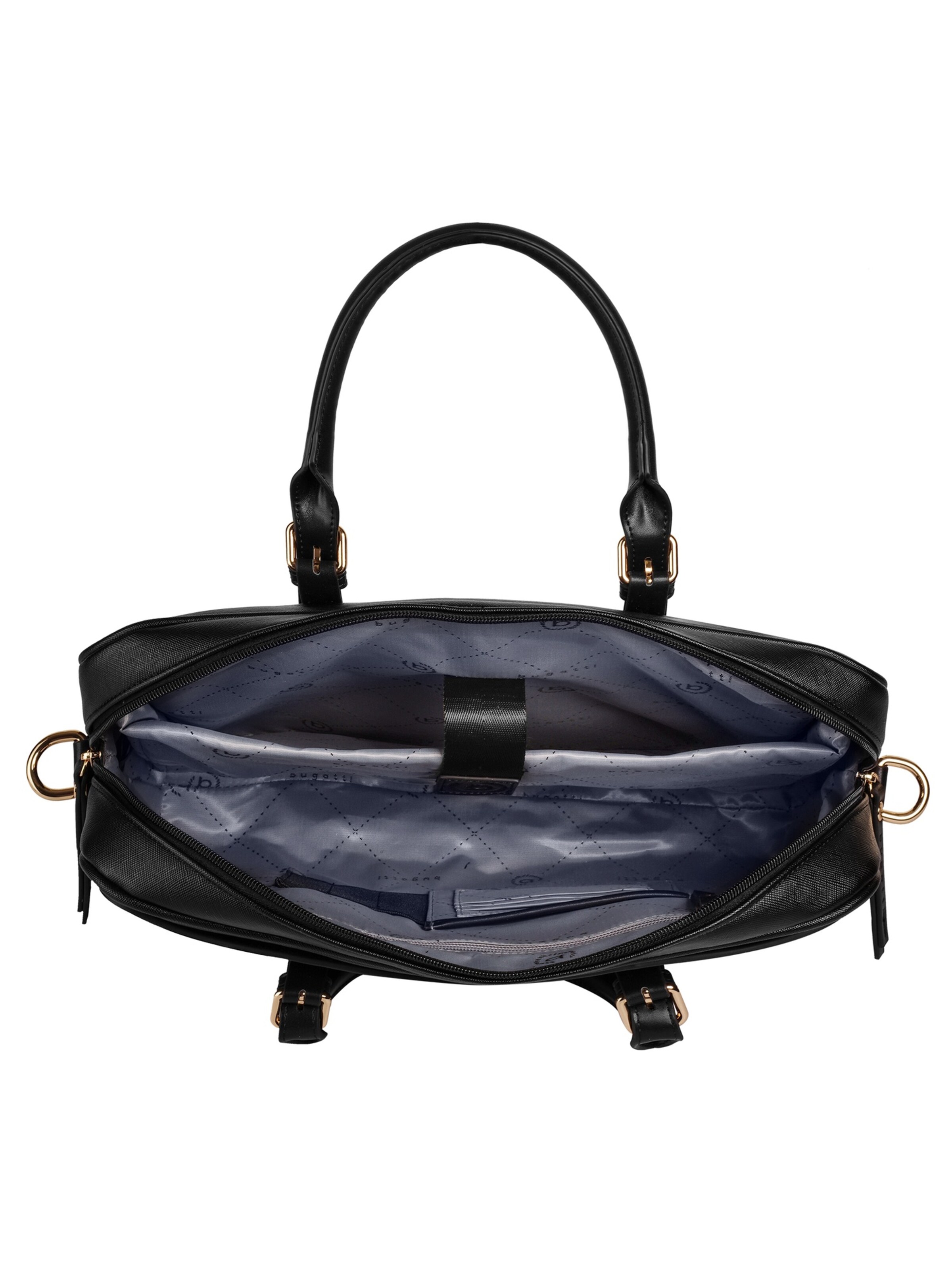 bugatti Shopper 'ELLA SAFFIANO'‌‌‌‌‌‌‌‌‌‌ in Schwarz