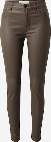 JDY Skinny Jeans 'New Thunder' in Brown: front