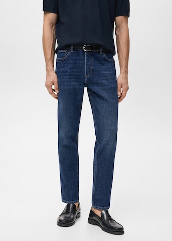 MANGO MAN Regular Jeans 'Ben' in Blue: front