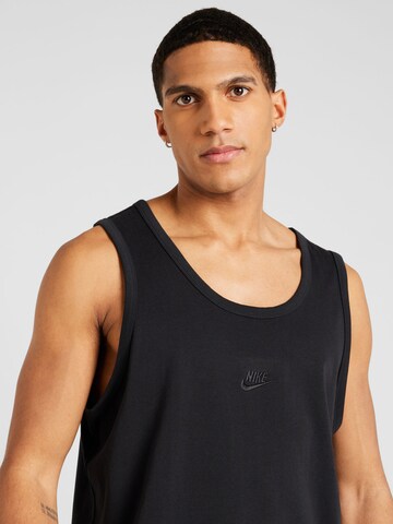 Nike Sportswear Shirt ' ESSNTL' in Zwart