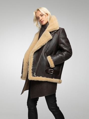 VESPUCCI BY VSP Vinterjakke 'Vincente' i brun