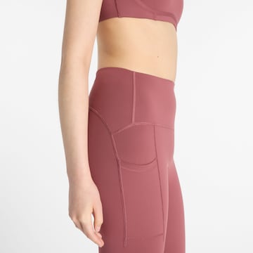 new balance Skinny Sportbroek in Rood