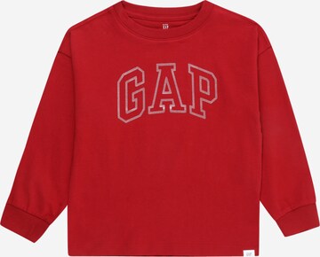 GAP Shirt in Rood: voorkant