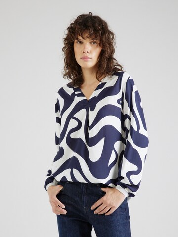 Key Largo - Blusa 'WIND' en azul: frente