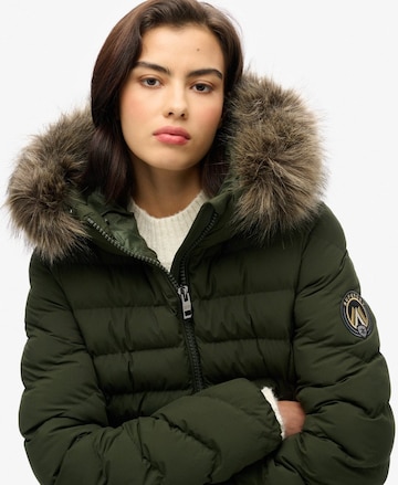 Superdry Winter Jacket 'Fuji ' in Green