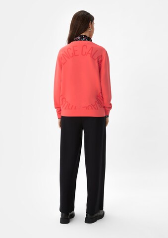 comma casual identity Sweatshirt in Red: back