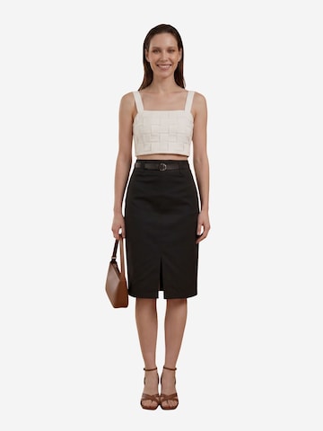 Jupe My fashion en noir : devant