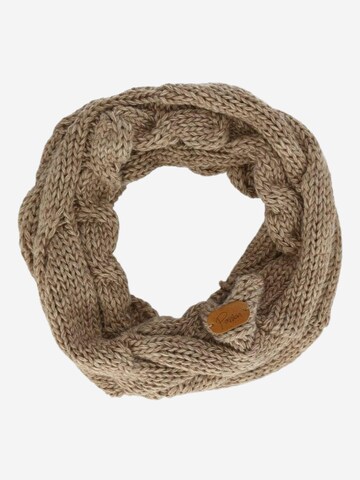 Écharpe tube 'Honorina' Brise en marron : devant