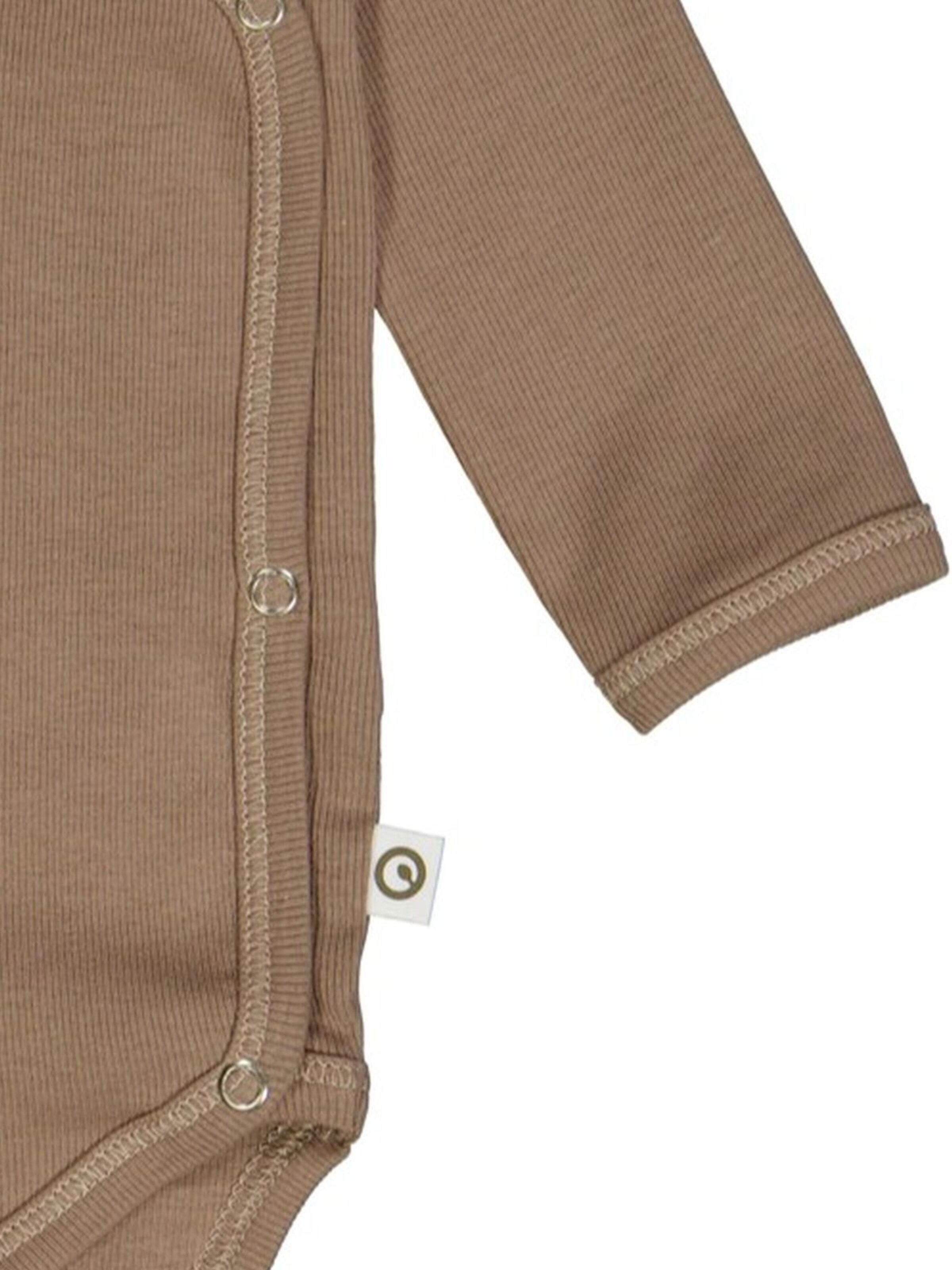 Tutina / body per bambino di Müsli by GREEN COTTON in marrone