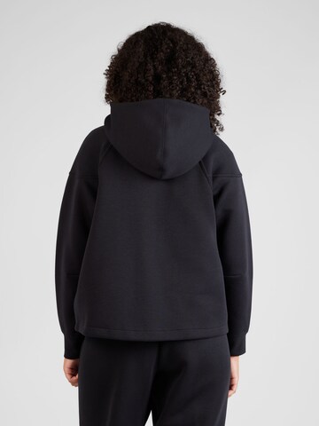 Nike Sportswear Athletic Zip-Up Hoodie in Black