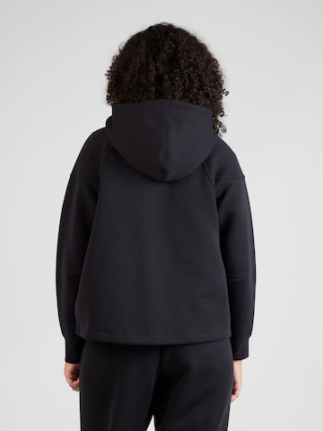 Nike Sportswear - Sudadera con cremallera deportiva en negro