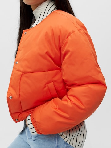 Pull&Bear Between-Season Jacket in Orange