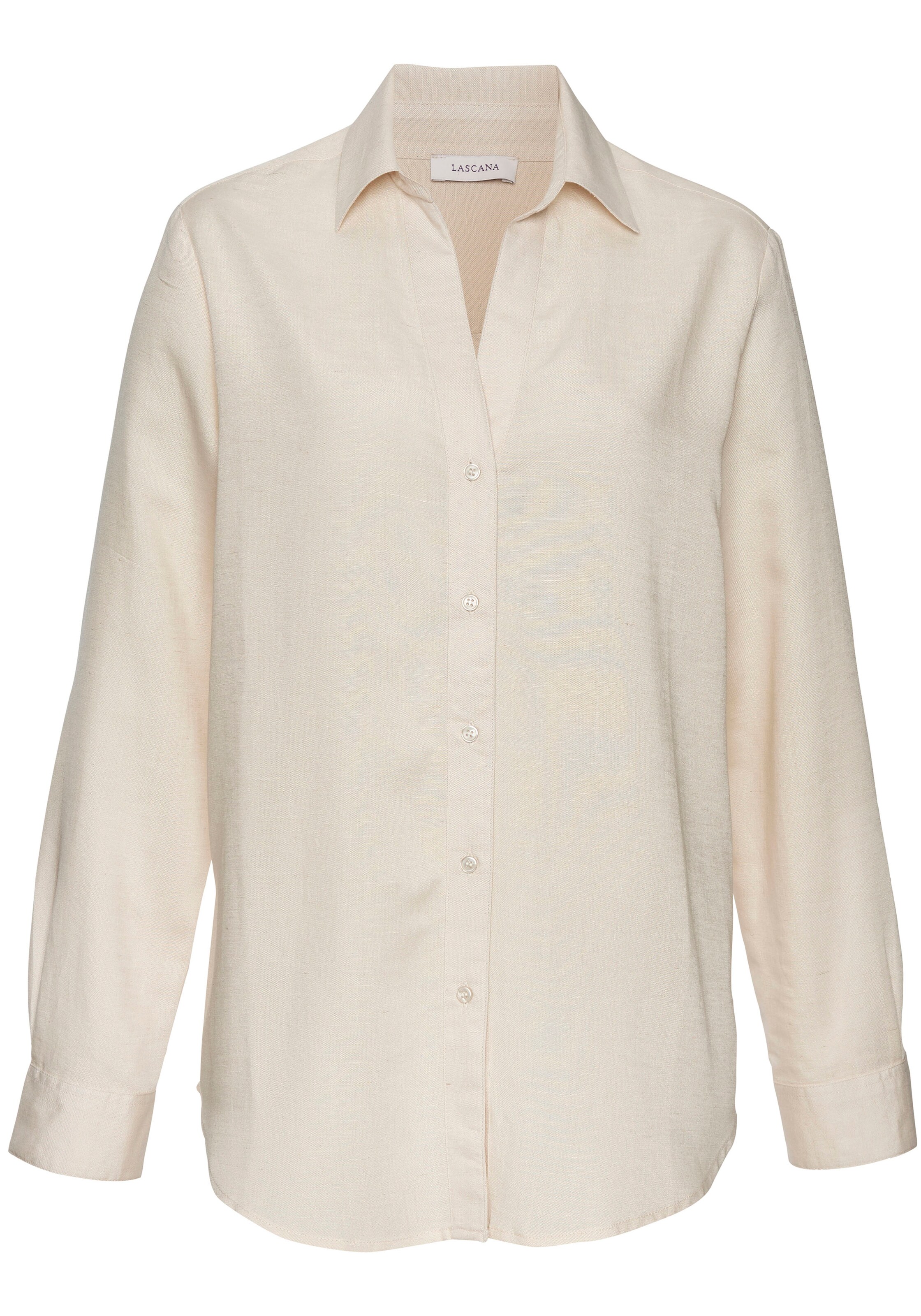 LASCANA Blus i beige: framsida